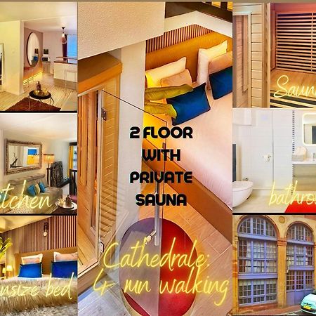 Apartment Duplex With Sauna City- Center Cathedrale Strasbourg Bagian luar foto